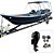 Barco Martinelli XNavigation 6.0 com Mercury 60 HP ELPT 4T c/ Power Trim Fat. PJ + carreta rodoviária + acessórios de navegação - Imagem 1
