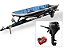 Barco de alumínio Cast One 600 + Motor de popa Suzuki 20 HP 4T Partida Elétrica com Manche + Carreta Rodoviária - Preço do motor para PJ - Imagem 1
