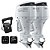 PARELHA 2X MOTOR DE POPA SUZUKI DF 300 HP 4T EFI V6 BRANCO RABETA 25" COMANDO TOP DUPLO HÉLICE INOX - PREÇO PJ - PRONTA ENTREGA FRETE GRÁTIS - Imagem 1