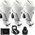 Trinca motor de popa Mercury Verado 3X 300 HP EFI 4T V8 25-30-25" Branco C/ Joystick e DTS Comando Eletrônico - Faturamento INSCRIÇÃO ESTADUAL E PRODUTOR RURAL - Imagem 1