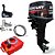 Motor de popa Mercury 30 HP 2T Manche e Partida Elétrica + Kit Adaptação de comando a distância- Preço Pessoa Física - Imagem 1