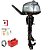 Motor de popa Hidea 5 HP 2T Fat PJ ou Produtor Rural (exeto SP) - Imagem 1
