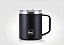 Caneca Térmica Mugy 370ml Preta com revestimento cerâmico - Imagem 1