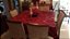 Toalha De Mesa Jacquard 6 Lugares Original Tecido Grosso - Vermelho - Imagem 3