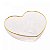 Bowl De Vidro Com Borda Dourada Heart 15x14x6cm - Wolff - Imagem 5