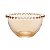 Conjunto Com 4 Bowls De Cristal Pearl Âmbar Para Sobremesas 14x8cm - Wolff - Imagem 5