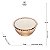 Conjunto Com 4 Bowls De Cristal Pearl Âmbar Para Sobremesas 14x8cm - Wolff - Imagem 2