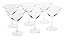 Conjunto  6 Taças Cristal Bohemia Cocktail 280ml - Rojemac - Imagem 1