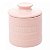 Manteigueira Francesa De Cerâmica Com Tampa Rosa Matte - Wolff - Imagem 4
