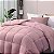 Edredom Ecopluca Toque Macio Queen 240x260cm Rose - Camesa - Imagem 3