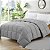 Edredom Ecopluma Toque De Pluma Casal 220x240cm Cinza - Camesa - Imagem 2