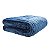 Manta Neo Mares Casal Macia E Canelada Neo Clássico 180x220cm Azul Marinho - Camesa - Imagem 1
