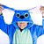 Macacão Kigurumi Infantil Stitch de 3 a 4 anos - Imagem 4