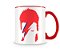 Caneca David Bowie II Vermelha - Imagem 1