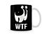 Caneca WTF GEEK What The F - 350ML - Imagem 1