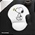 Mouse Pad Ergonômico Snoopy 24x19cm - Imagem 2