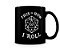 Caneca Dungeons and Dragons This is How I Roll Black - Imagem 2