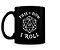 Caneca Dungeons and Dragons This is How I Roll Black - Imagem 1