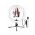 Ring Light Iluminador 8 polegadas com Tripé De Mesa Luz Led - Imagem 5