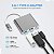 Adaptador 3 em 1 Tipo-c Para Hdmi Usb 3.0 4k - Imagem 3