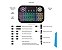 Mini Teclado Touchpad Wireless 2.4GHz Usb e Bluetooth com LED - Imagem 2