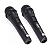 Microfone Com Fio Duplo Profissional Modelo KP-M0015 - Imagem 1
