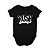 Body Bebê Algodão Rush Preto e Branco - Imagem 1