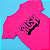 Body Bebê Algodão Rush Rosa e Preto - Imagem 2
