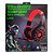 Headset Gamer PX-12 Space War TecDrive Vermelho com LED - Imagem 2