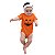 Body Bebê Algodão Abóbora Halloween Laranja - Imagem 3
