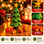 Kit Árvore de Natal Decorativa 15cm com 4 Mini Presentes 3D - Imagem 3