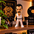 Boneco Freddie Mercury Queen 3D – Estátua Decorativa 21 cm - Imagem 2