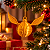 Enfeite para Àrvore de Natal Pomo de Ouro 12cm - Imagem 1