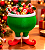 Porta-Doces Natalino Grinch – Enfeite Decorativo de Natal 17cm - Imagem 1