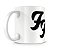 Caneca Foo Fighters Branca - Imagem 1