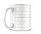 Caneca Pink Floyd The Wall Branca - Imagem 3