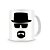 Caneca Breaking Bad Walter White Shadow - Imagem 1