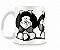 Caneca Mafalda P&B - Imagem 1