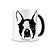 Caneca boston terrier color black - Imagem 1