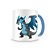Caneca Pokémon Mega Charizard color blue - Imagem 2