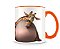 Caneca Madagascar Gloria e Melman Orange - Imagem 3