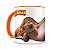 Caneca Madagascar Gloria e Melman Orange - Imagem 1