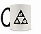 Caneca Mágica Legend Of Zelda Triforce - Imagem 2