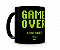 Caneca Game Over Continue Preta - Imagem 2