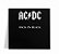 Azulejo Decorativo AC DC Back in Black 15x15 - Imagem 1