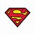 Almofada recorte DC Superman logo - Imagem 1