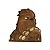 Placa decorativa Peludo Chewie - Imagem 1