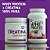 COMBO WHEY PROTEIN MORANGO+ CREATINA 100% PURA - Imagem 1