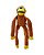 Brinquedo Pet Macaco de Pelúcia para cães - Imagem 1