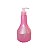 Saboneteira De Mesa Spray 500ml Rosa Salão Cozinha Banheiro - Imagem 1